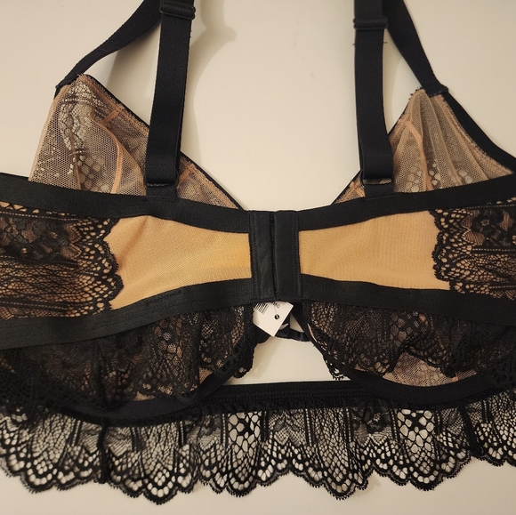 NWT Set Of 2 Adore Me 38 G Bra Lace Melrose & Odette Unlined Balconette Lingerie - Picture 7 of 9
